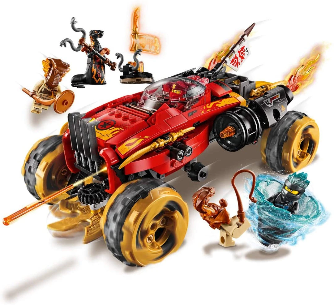 Brick Pops Inc. LEGO NINJAGO 70675 Katana 4x4 (450 Pieces) Building Kit 8 Brick Pops Inc. LEGO NINJAGO 70675 Katana 4x4 (450 Pieces) Building Kit
