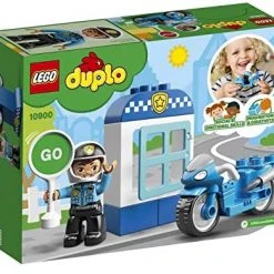 Brick Pops Inc. LEGO DUPLO 10900 Town Police Bike (8 Pieces) Building Kit