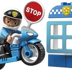 Brick Pops Inc. LEGO DUPLO 10900 Town Police Bike (8 Pieces) Building Kit