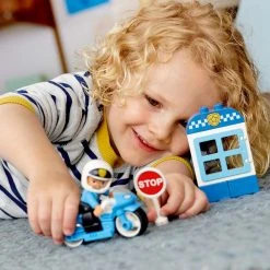 Brick Pops Inc. LEGO DUPLO 10900 Town Police Bike (8 Pieces) Building Kit