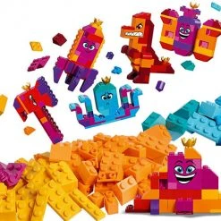 Brick Pops Inc. LEGO The Movie 2 70825 Queen Watevra’s Build Whatever (455 Pieces) Box Building Kit