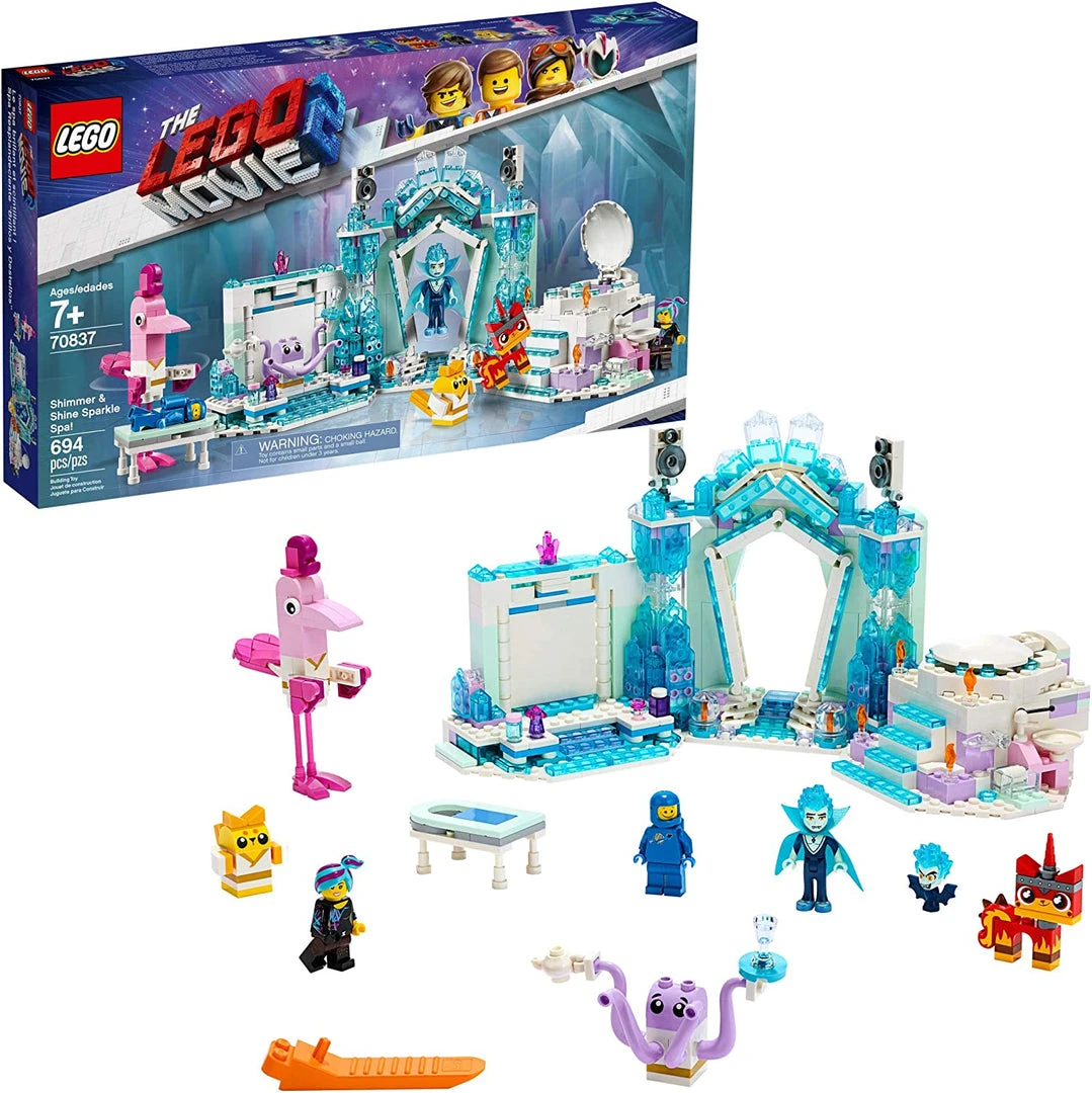 Brick Pops Inc. LEGO The Lego Movie 2 70837 Shimmer & Shine Sparkle Spa (691 Pieces) Building Kit 3 Brick Pops Inc. LEGO The Lego Movie 2 70837 Shimmer & Shine Sparkle Spa (691 Pieces) Building Kit