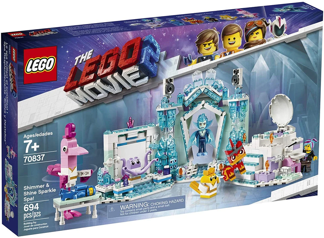 Brick Pops Inc. LEGO The Lego Movie 2 70837 Shimmer & Shine Sparkle Spa (691 Pieces) Building Kit 4 Brick Pops Inc. LEGO The Lego Movie 2 70837 Shimmer & Shine Sparkle Spa (691 Pieces) Building Kit