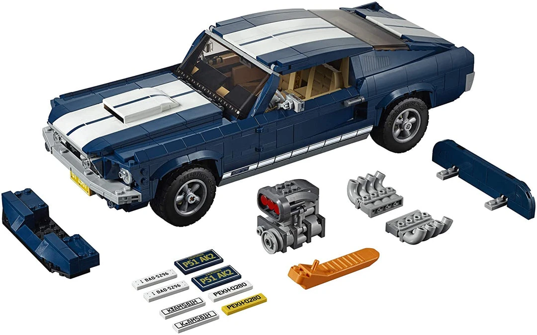 Brick Pops Inc. LEGO Creator Expert 10265 Ford Mustang (1471 Pieces) Building Kit 6 Brick Pops Inc. LEGO Creator Expert 10265 Ford Mustang (1471 Pieces) Building Kit