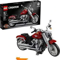 Brick Pops Inc. LEGO Creator 10269 Harley-Davidson Fat Boy (1023 Pieces) Building Kit
