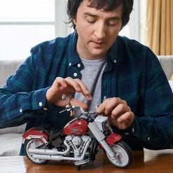 Brick Pops Inc. LEGO Creator 10269 Harley-Davidson Fat Boy (1023 Pieces) Building Kit