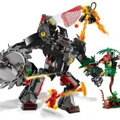 Brick Pops Inc. LEGO DC Batman 76117 Batman Mech Vs. Poison Ivy Mech (375 Pieces) Building Kit