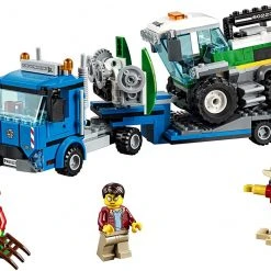 Brick Pops Inc. LEGO City 60223 Great Vehicles Harvester Transport (358 Pieces) Building Kit