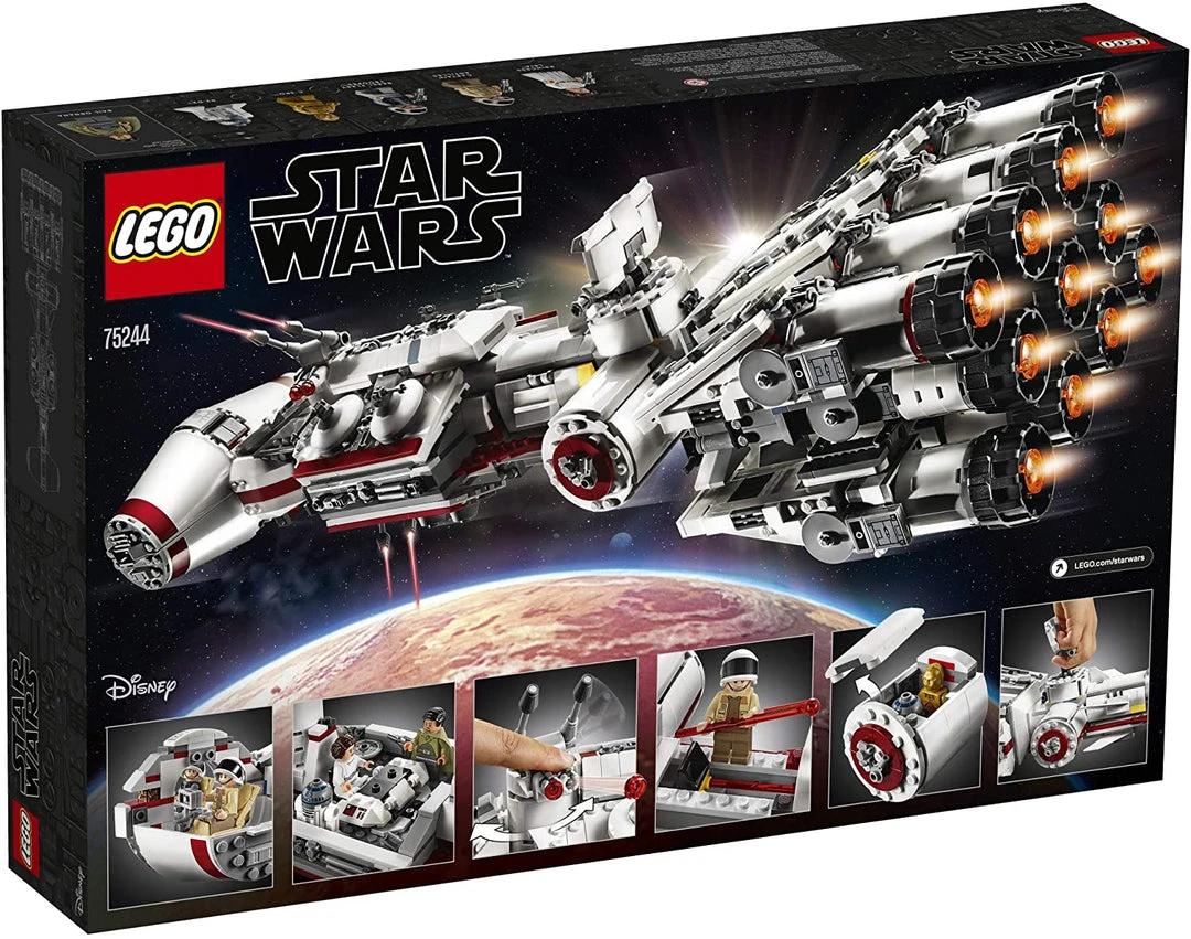 Brick Pops Inc. LEGO Star Wars 75244 Tantive IV (1768 Pieces) Building Kit 5 Brick Pops Inc. LEGO Star Wars 75244 Tantive IV (1768 Pieces) Building Kit