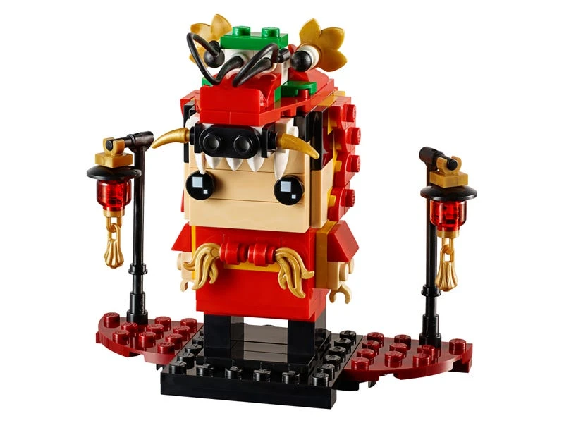 Brick Pops Inc. LEGO Brickheadz 40354 Dragon Dance Guy (170 Pieces) Building Kit 7 Brick Pops Inc. LEGO Brickheadz 40354 Dragon Dance Guy (170 Pieces) Building Kit