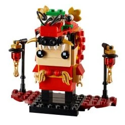 Brick Pops Inc. LEGO Brickheadz 40354 Dragon Dance Guy (170 Pieces) Building Kit 10 Brick Pops Inc. LEGO Brickheadz 40354 Dragon Dance Guy (170 Pieces) Building Kit