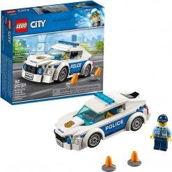 Brick Pops Inc. LEGO City 60239 Police Patrol (92 Pieces) Car Building Kit