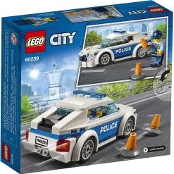 Brick Pops Inc. LEGO City 60239 Police Patrol (92 Pieces) Car Building Kit