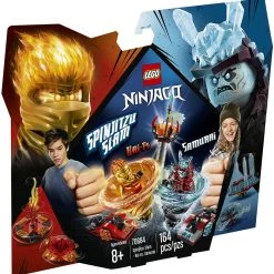 Brick Pops Inc. LEGO NINJAGO 70684 Spinjitzu Slam Kai Vs Samurai (164 Pieces) Building Kit