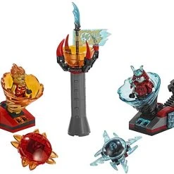 Brick Pops Inc. LEGO NINJAGO 70684 Spinjitzu Slam Kai Vs Samurai (164 Pieces) Building Kit