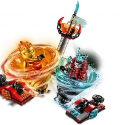 Brick Pops Inc. LEGO NINJAGO 70684 Spinjitzu Slam Kai Vs Samurai (164 Pieces) Building Kit