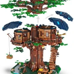 Brick Pops Inc. LEGO Ideas 21318 Tree House (3036 Pieces) Building Kit