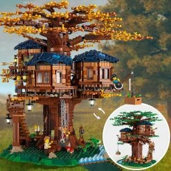 Brick Pops Inc. LEGO Ideas 21318 Tree House (3036 Pieces) Building Kit