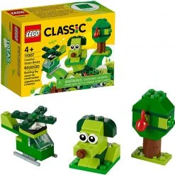 Brick Pops Inc. LEGO Classic 11007 Creative Green Bricks (60 Pieces) Building Kit