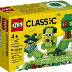 Brick Pops Inc. LEGO Classic 11007 Creative Green Bricks (60 Pieces) Building Kit