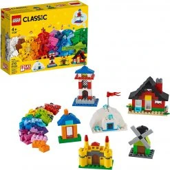 Brick Pops Inc. LEGO Classic 11008 Bricks And Houses (270 Pieces) Building Kit