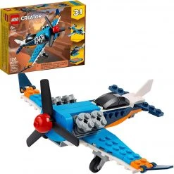 Brick Pops Inc. LEGO Creator 3in1 31099 Propeller Plane (128 Pieces) Building Kit