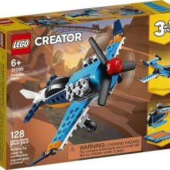 Brick Pops Inc. LEGO Creator 3in1 31099 Propeller Plane (128 Pieces) Building Kit