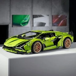 Brick Pops Inc. LEGO Technic 42115 Lamborghini Sián FKP (3696 Pieces) 37 Building Kit