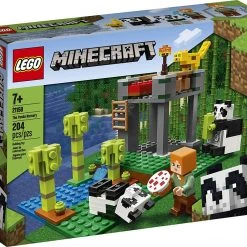 Brick Pops Inc. LEGO Minecraft 21158 The Panda Nursery (204 Pieces) Building Kit