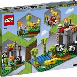 Brick Pops Inc. LEGO Minecraft 21158 The Panda Nursery (204 Pieces) Building Kit
