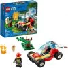 Brick Pops Inc. LEGO City 60247 Forest Fire Firefighter (84 Pieces) Building Kit