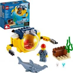 Brick Pops Inc. LEGO City 60263 Ocean Mini-Submarine (41 Pieces) Building Kit