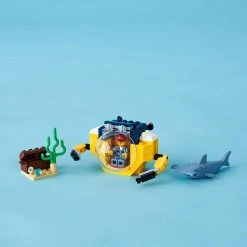 Brick Pops Inc. LEGO City 60263 Ocean Mini-Submarine (41 Pieces) Building Kit