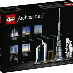 Brick Pops Inc. LEGO Architecture Skylines 21052 Dubai (740 Pieces) Collectible Building Kit