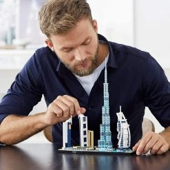 Brick Pops Inc. LEGO Architecture Skylines 21052 Dubai (740 Pieces) Collectible Building Kit
