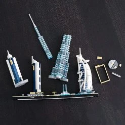 Brick Pops Inc. LEGO Architecture Skylines 21052 Dubai (740 Pieces) Collectible Building Kit
