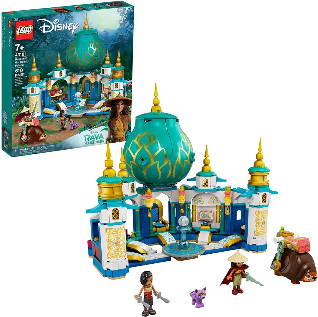 Brick Pops Inc. LEGO Disney 43181 Raya And The Heart Palace (610 Pieces) Building Kit New 2021 3 Brick Pops Inc. LEGO Disney 43181 Raya And The Heart Palace (610 Pieces) Building Kit New 2021