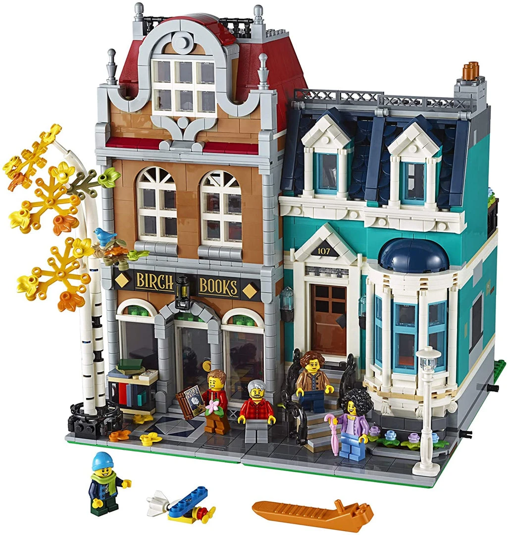 Brick Pops Inc. LEGO Creator Expert 10270 Bookshop (2504 Pieces) Building Kit 6 Brick Pops Inc. LEGO Creator Expert 10270 Bookshop (2504 Pieces) Building Kit