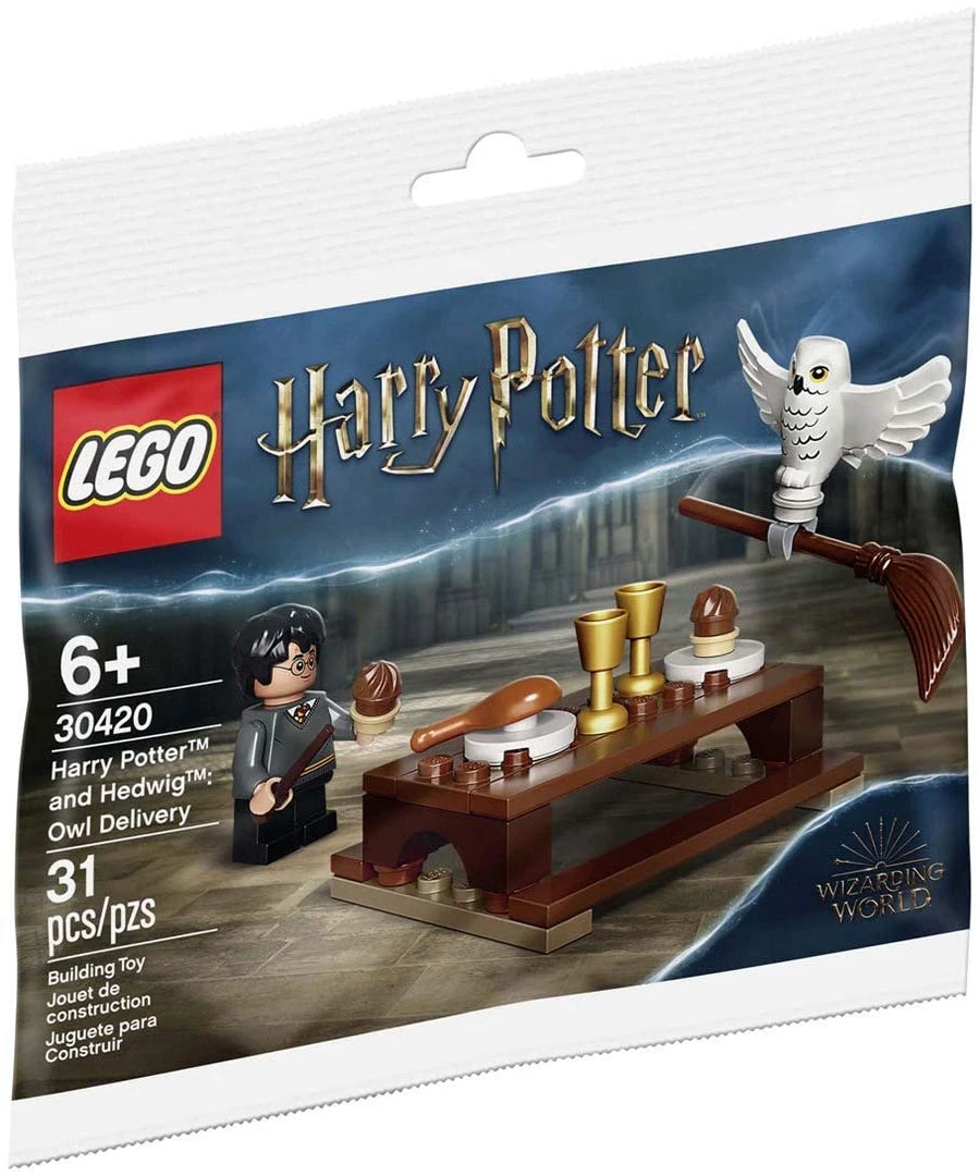 Brick Pops Inc. LEGO Harry Potter 30420 Harry Potter And Hedwig Owl Delivery (27 Pieces) Building Kit 3 Brick Pops Inc. LEGO Harry Potter 30420 Harry Potter And Hedwig Owl Delivery (27 Pieces) Building Kit