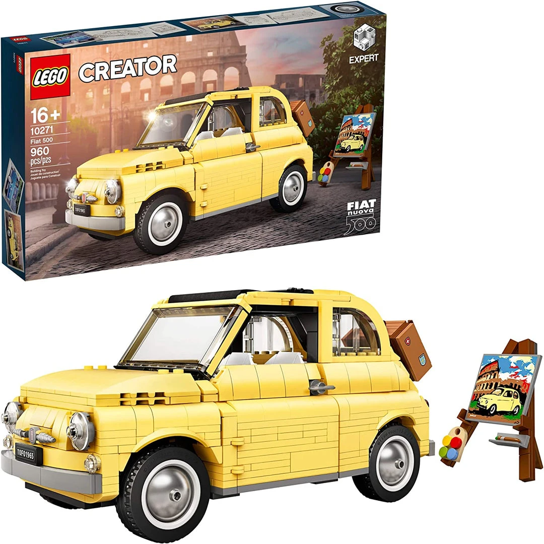 Brick Pops Inc. LEGO Creator Expert 10271 Fiat 500 (960 Pieces) Building Kit 3 Brick Pops Inc. LEGO Creator Expert 10271 Fiat 500 (960 Pieces) Building Kit
