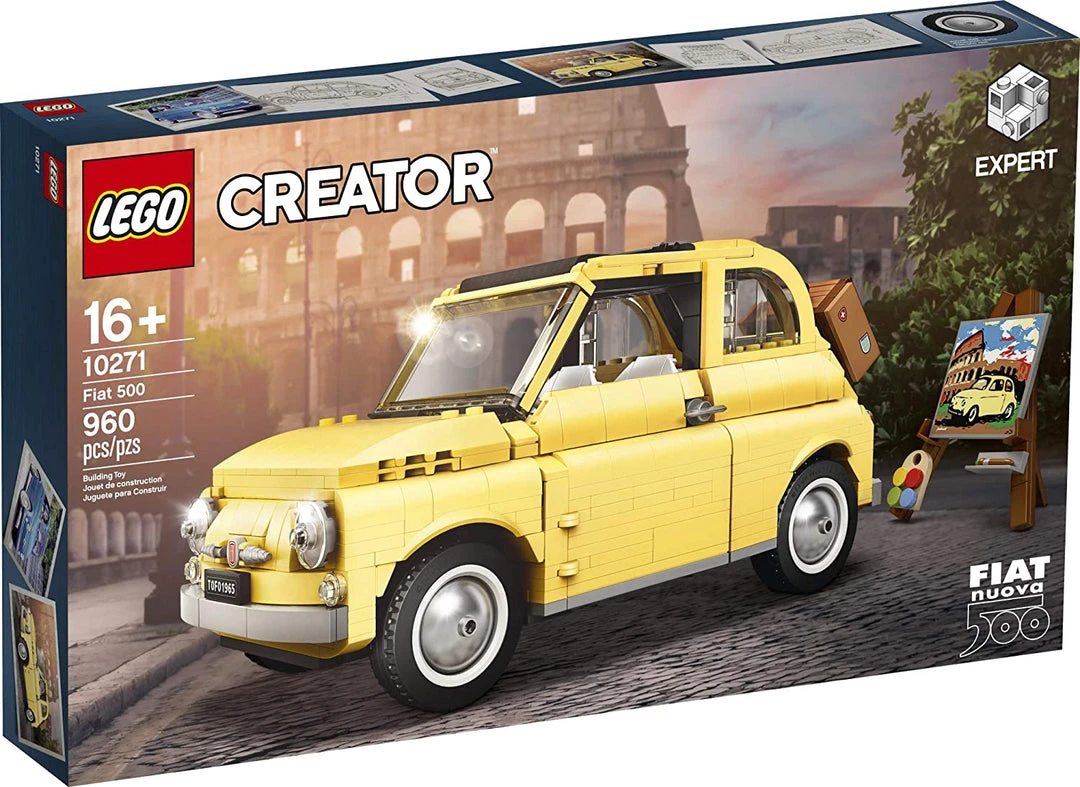 Brick Pops Inc. LEGO Creator Expert 10271 Fiat 500 (960 Pieces) Building Kit 4 Brick Pops Inc. LEGO Creator Expert 10271 Fiat 500 (960 Pieces) Building Kit