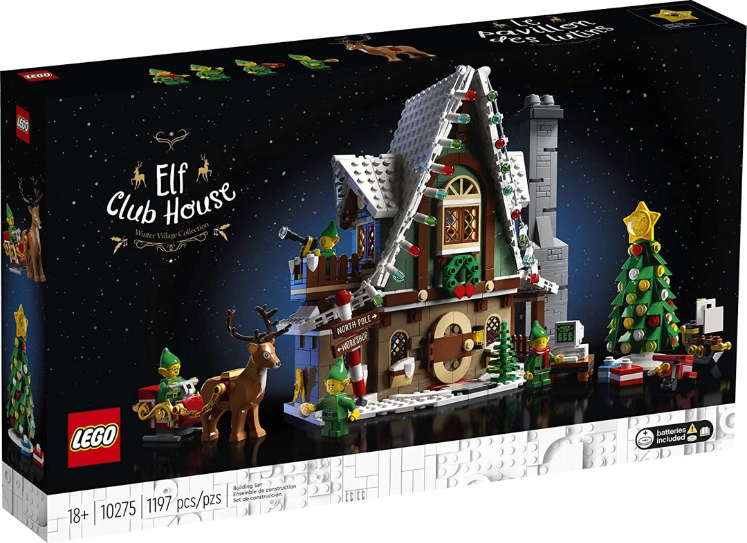 Brick Pops Inc. LEGO 10275 Elf Club House (1197 Pieces) Building Kit New 2021 4 Brick Pops Inc. LEGO 10275 Elf Club House (1197 Pieces) Building Kit New 2021