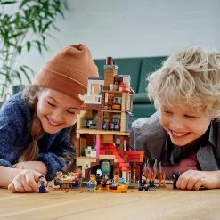 Brick Pops Inc. LEGO 75980 Harry Potter Attack On The Burrow (1047 Pieces) Building Kit