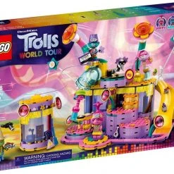 Brick Pops Inc. LEGO Trolls World Tour 41258 Vibe City Concert (494 Pieces) Building Kit
