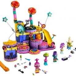 Brick Pops Inc. LEGO Trolls World Tour 41258 Vibe City Concert (494 Pieces) Building Kit