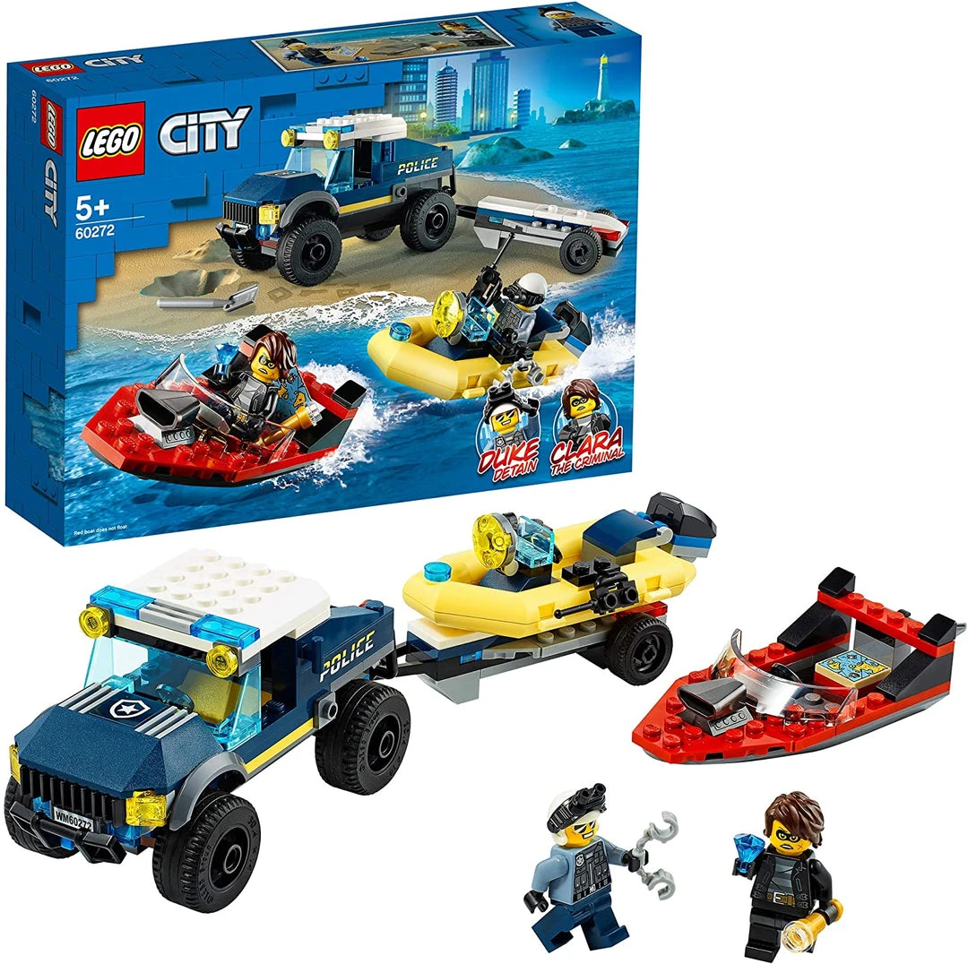 Brick Pops Inc. LEGO City 60272 Elite Police Boat Transport (166 Pieces) Building Kit 3 Brick Pops Inc. LEGO City 60272 Elite Police Boat Transport (166 Pieces) Building Kit