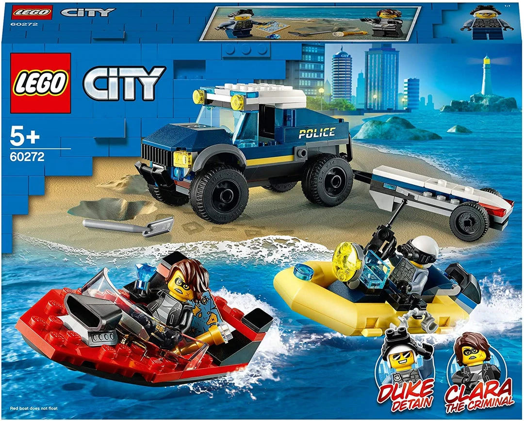Brick Pops Inc. LEGO City 60272 Elite Police Boat Transport (166 Pieces) Building Kit 4 Brick Pops Inc. LEGO City 60272 Elite Police Boat Transport (166 Pieces) Building Kit