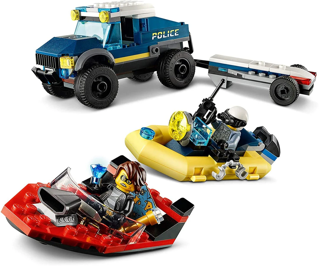 Brick Pops Inc. LEGO City 60272 Elite Police Boat Transport (166 Pieces) Building Kit 8 Brick Pops Inc. LEGO City 60272 Elite Police Boat Transport (166 Pieces) Building Kit