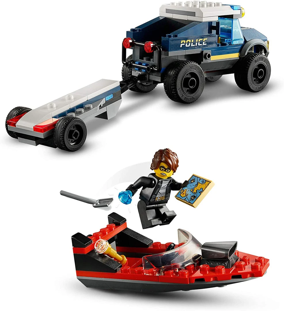 Brick Pops Inc. LEGO City 60272 Elite Police Boat Transport (166 Pieces) Building Kit 9 Brick Pops Inc. LEGO City 60272 Elite Police Boat Transport (166 Pieces) Building Kit