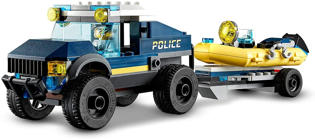 Brick Pops Inc. LEGO City 60272 Elite Police Boat Transport (166 Pieces) Building Kit 10 Brick Pops Inc. LEGO City 60272 Elite Police Boat Transport (166 Pieces) Building Kit